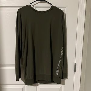 Dark olive green Tommy Hilfiger long sleeve